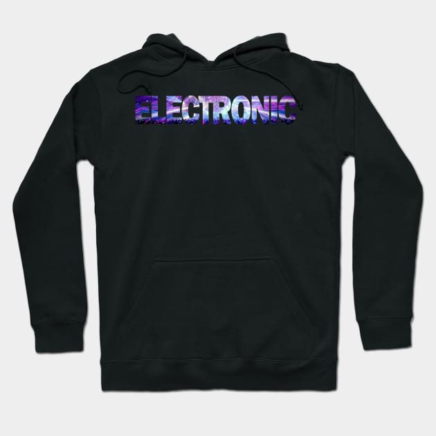 Electronic Music Hoodie by RainingSpiders